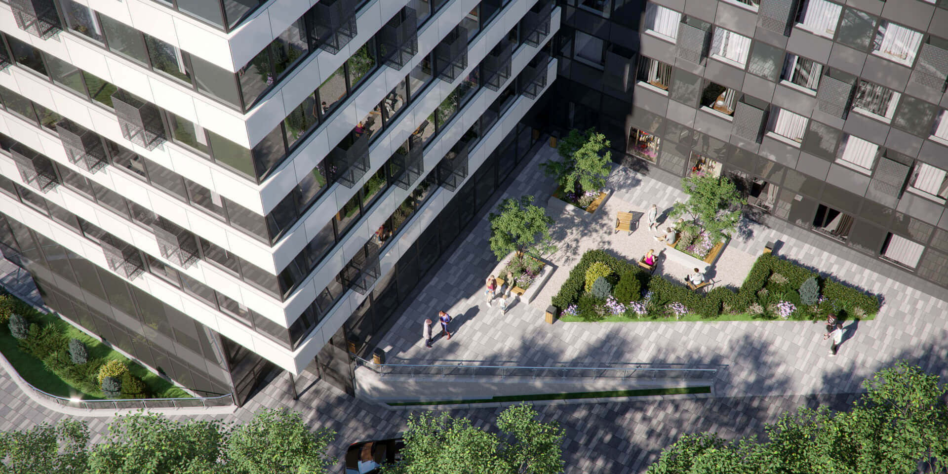 Благоустройство ЖК «Аист Резиденс»